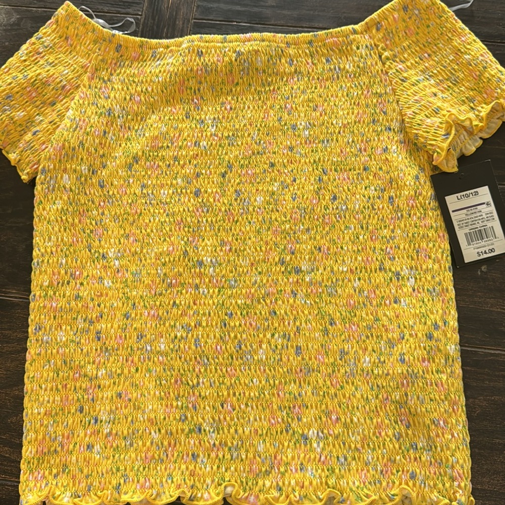 Target Multicolor Smocked Tops - Picture 3 of 5